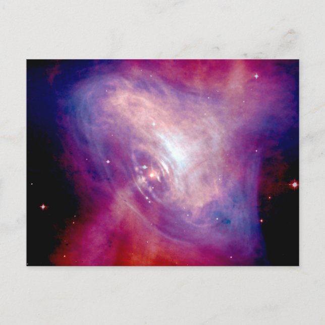 Cartão Postal Crab Nebula (Frente)