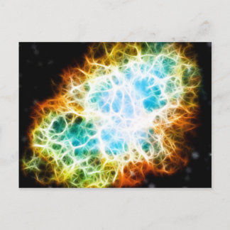 Cartão Postal Crab Nebula
