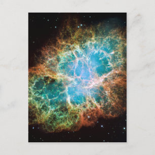 Cartão Postal Crab Nebula