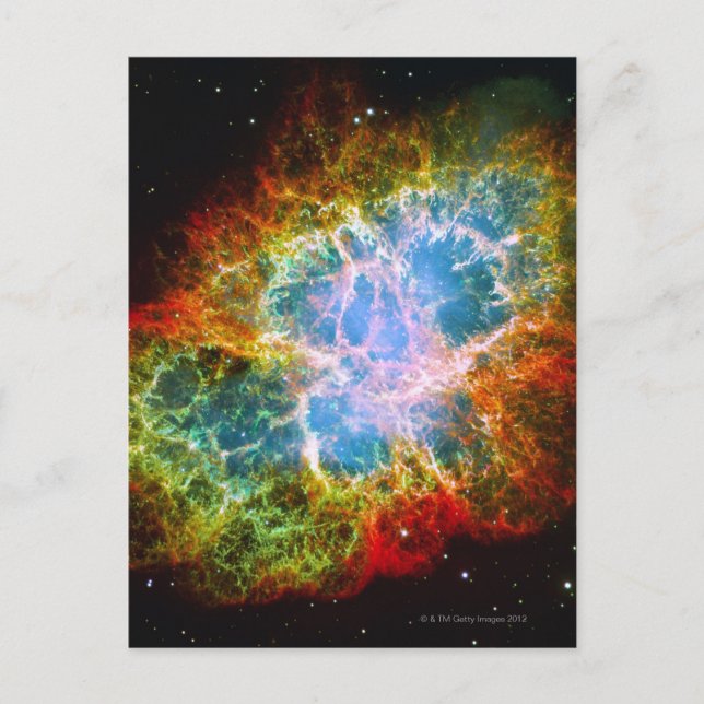 Cartão Postal Crab Nebula (Frente)