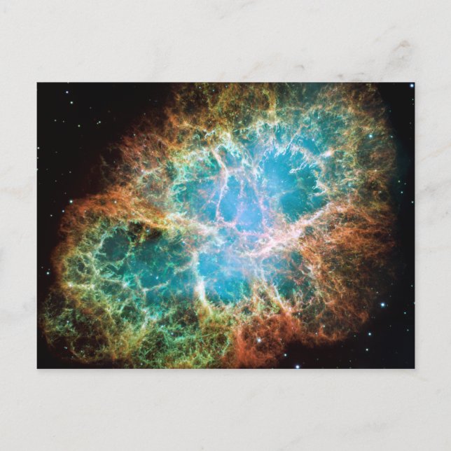 Cartão Postal Crab Nebula (Frente)