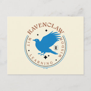 Cartão Postal CRACHÁ de Orgulho da Casa Azul RAVENCLAW™