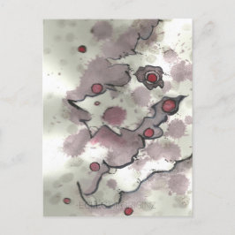 Cartão Postal Cranberry Bog Tea Creature 001