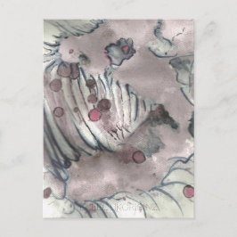 Cartão Postal Cranberry Bog Tea Creature 006