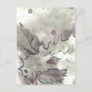 Cartão Postal Cranberry Bog Tea Creature 007