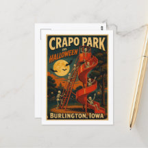 Crapo Park no Halloween Burlington Iowa