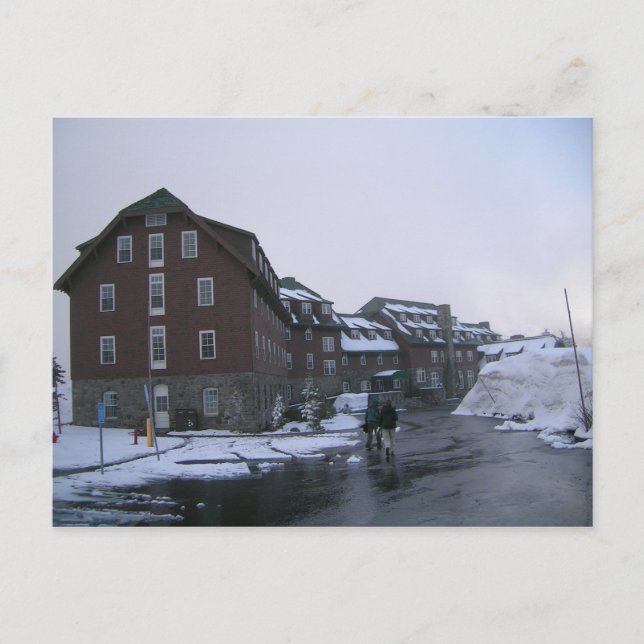 Cartão Postal Crater Lake Lodge em junho (Frente)