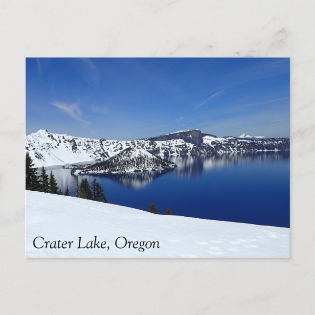 Cartão Postal Crater Lake, Oregon (Frente)