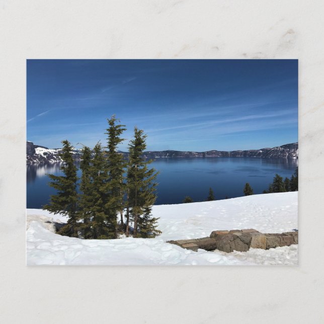 Cartão Postal Crater Lake, Oregon (Frente)