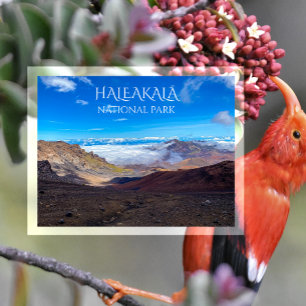 Cartão Postal Cratera de Haleakala, Cúpula, Parque Nacional de H
