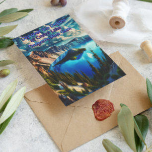 Cartão Postal Cratera Lagos Serene Morning Light