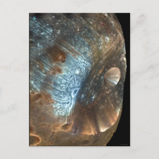 Cartão Postal Cratera Stickney, Phobos