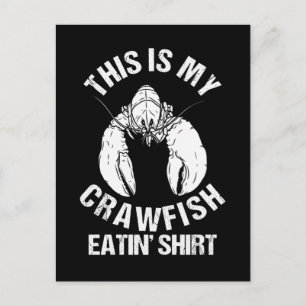 Cartão Postal Crawfish Season Boil Crawfish Eleitando