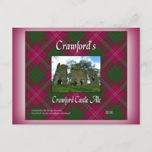 Cartão Postal Crawford's Crawford Castle Ale
