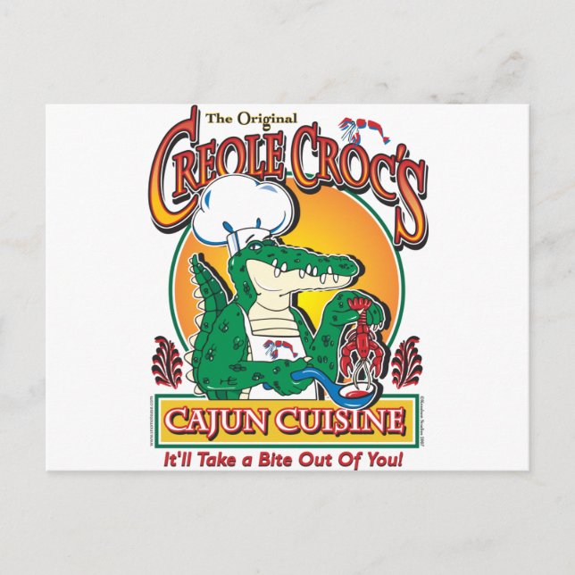 CARTÃO POSTAL CREOLE-CROC (Frente)