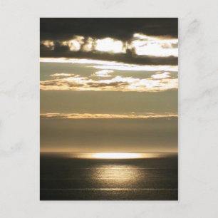 Cartão Postal Crepúsculo em Ninilchik