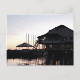 Cartão Postal Crepúsculo na orla do lago, Kingston, Ontário