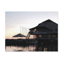 Crepúsculo na orla do lago, Kingston, Ontário