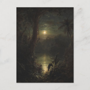 Cartão Postal Crepúsculo nos Trópicos de Frederic Edwin Church