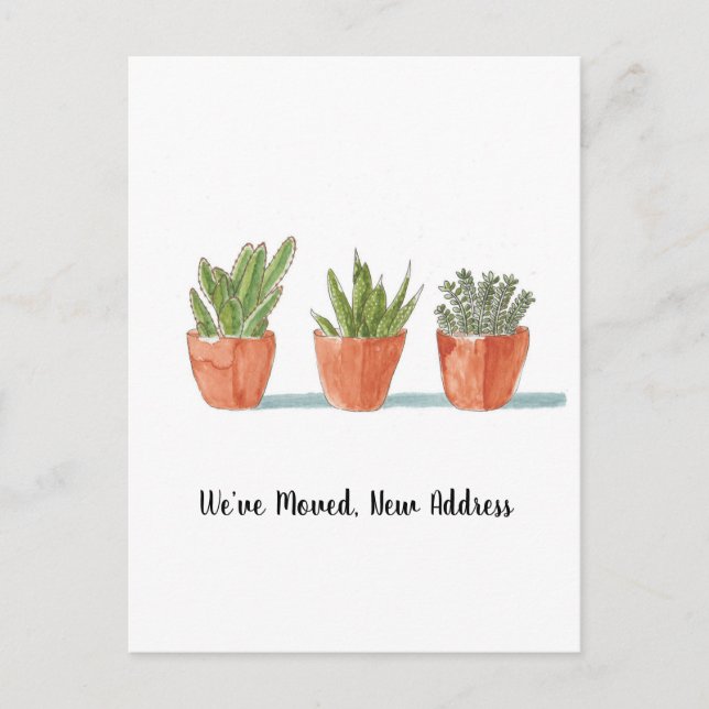 Cartão Postal Crescemos Novo Cartão-Postal para Anúncio de Iníci (Frente)