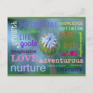 Cartão Postal Crescimento potencial Cartão-postal Blue Beach™