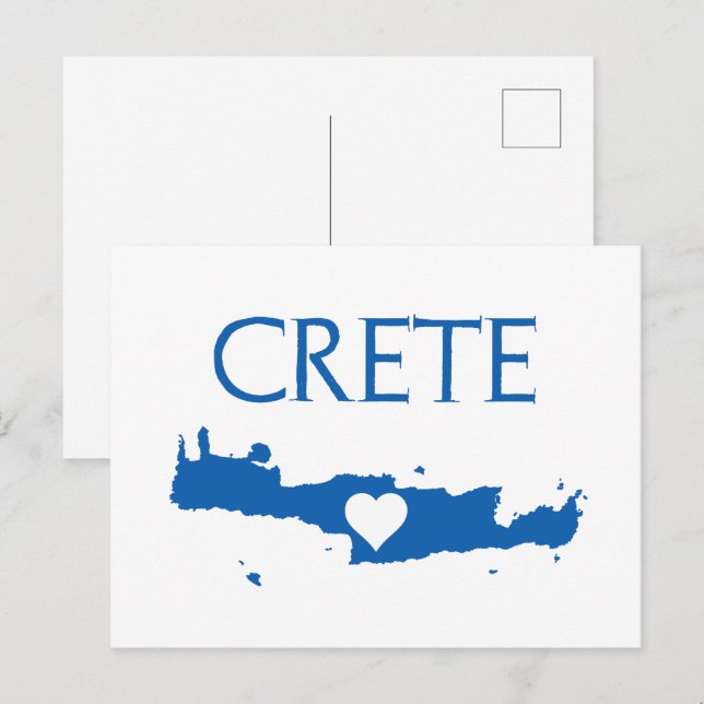Cartão Postal Creta (Frente/Verso)