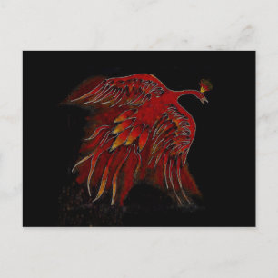 Cartão Postal Criação do Cartão-postal de incêndio