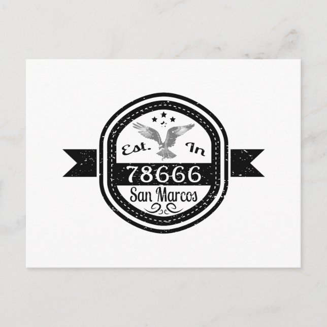Cartão Postal Criada Em 78666 San Marcos (Frente)