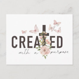 Cartão Postal Criado com um objetivo