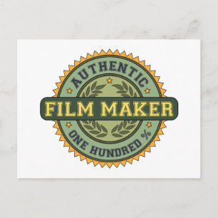 Cartão Postal Criador de Filmes Autêntico