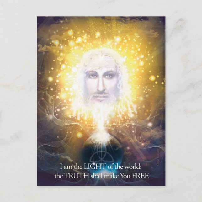 Cartão Postal Criador do Mundo (Frente)