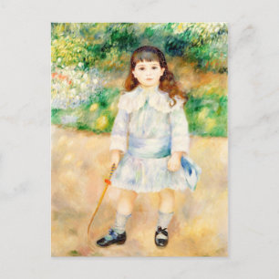 Cartão Postal Criança com um chicote Auguste Renoir