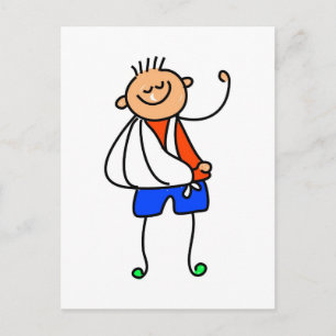 Cartão Postal Criança do Acidente