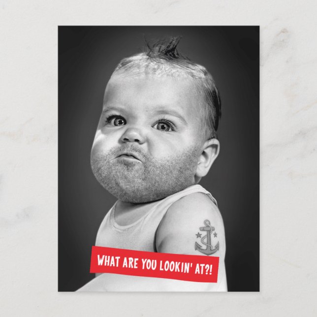 Cartão Postal Criança Duro (Frente)