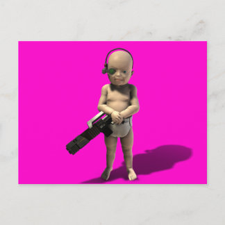 Cartão Postal Criança Encrenqueira