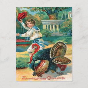 Cartão Postal Criança & Peru
