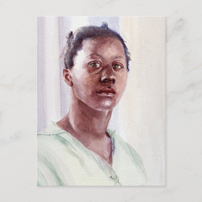 Cartão Postal Criança sem mãe (Frente)