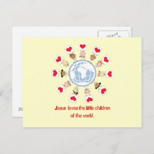 Cartão Postal Crianças do Mundo