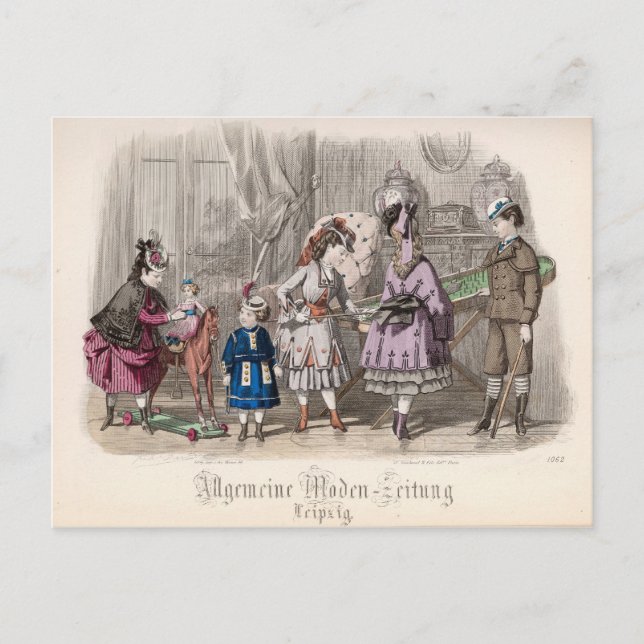 Cartão Postal Crianças em Jogo (Frente)