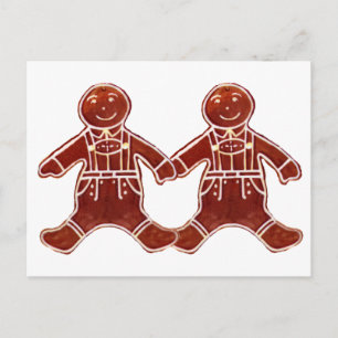 Cartão Postal Crianças Gingerbis Garotos O MUSEUM Zazzle Oferece