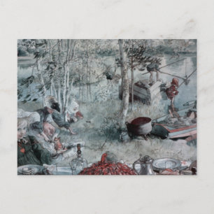 Cartão Postal Crianças que capturam rastejadas