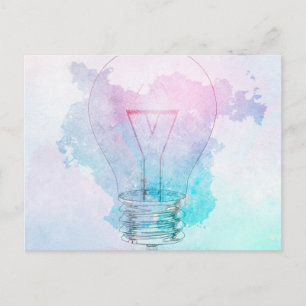 Cartão Postal Criatividade e inovação empresarial como conceito