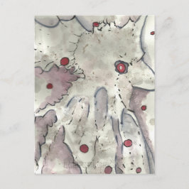 Cartão Postal Criatura de Chá de Cranberry Bog 004