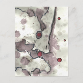 Cartão Postal Criatura de Chá de Cranberry Bog 009