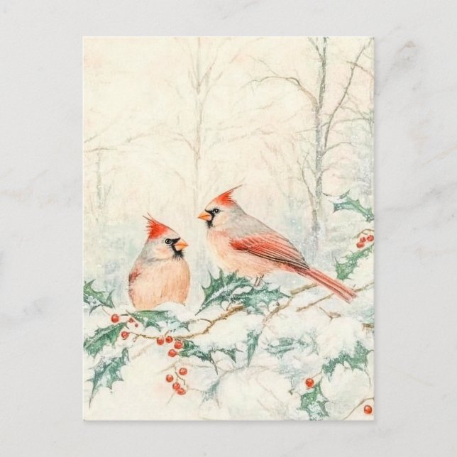 Cartão Postal Criaturas da Floresta (Frente)