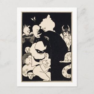 Cartão Postal Criaturas Estranhas de Lucian, ilustração de Luc