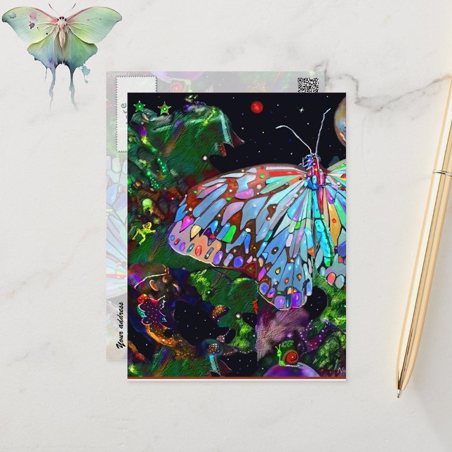 Cartão Postal Criaturas Ligadas À Terra (Criador carregado)