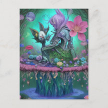 Criaturas Místicas de Florestas - Garota Surrealis