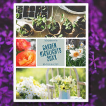 Crie a sua própria foto de destaque do jardim