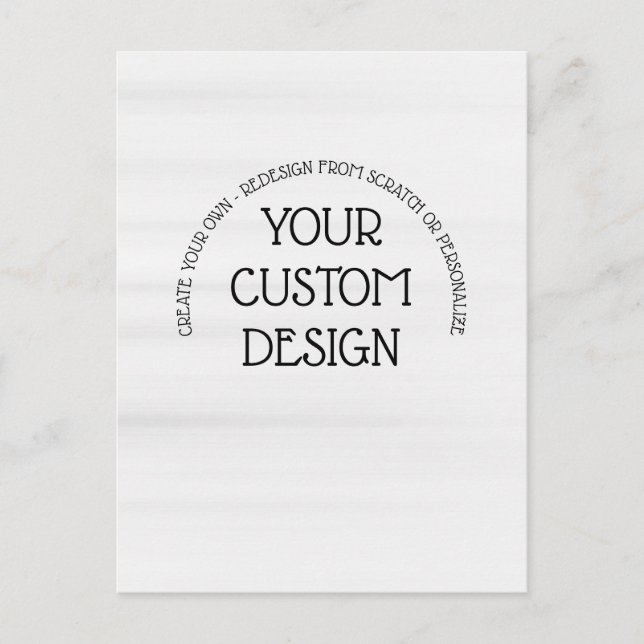 Cartão Postal Crie seu (Frente)